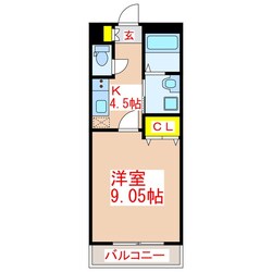 コスモ５の物件間取画像